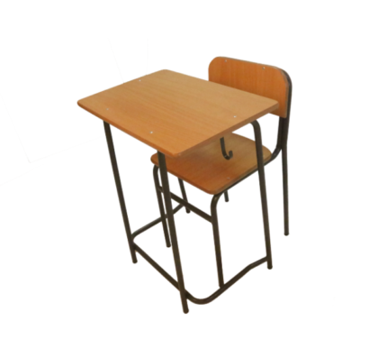 طاولة طالب متوسط كوري (بدون صندوق حديد تحت الطاولة)