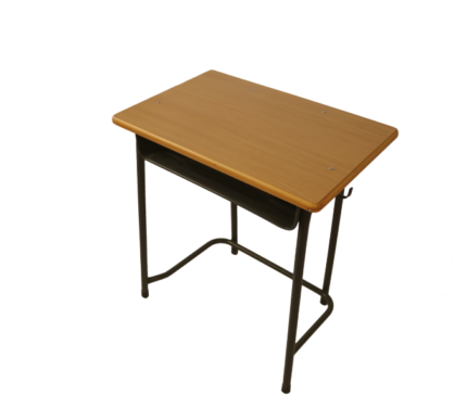 طاولة طالب متوسط كوري (مع صندوق حديد تحت الطاولة) – يوجد كمية متوفرة للتصريف